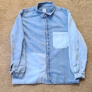 Zara Denim Overshirt